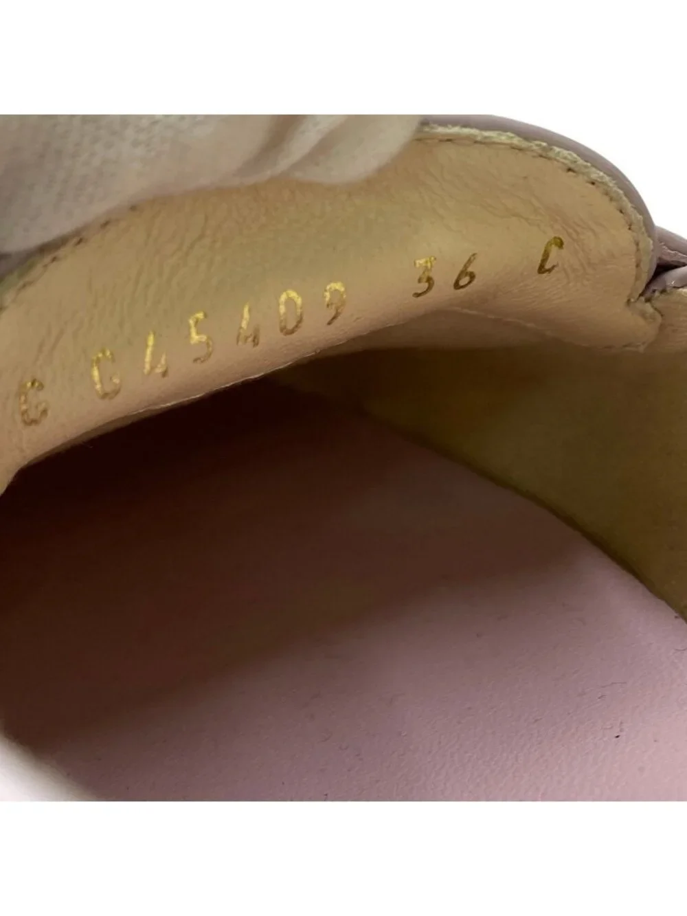Chanel CC Logo Loafers 36 Sizes Purple Pink Patent Leather